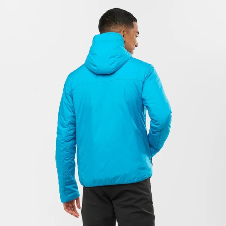 Turquoise Salomon Outrack Men's Insulated Jackets | IE OX1903